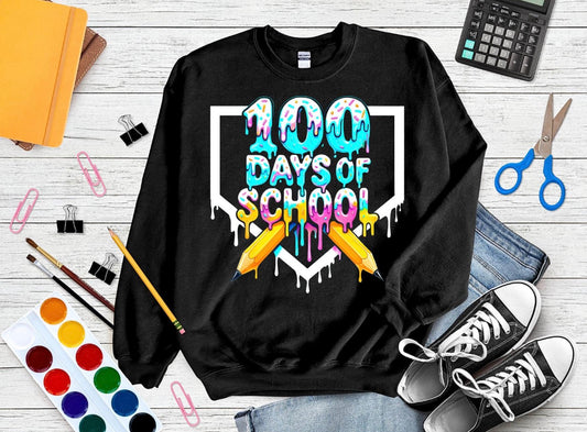 100 Days Of School Drip T-Shirt