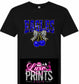 Eagles Checkered Bow