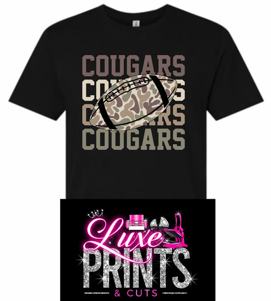 Cougar Camo Football