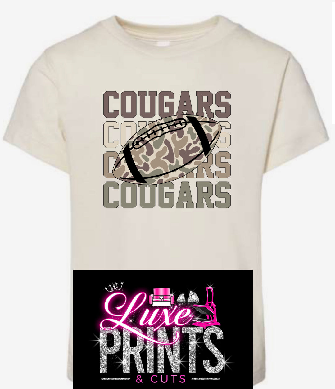 Cougar Camo Football