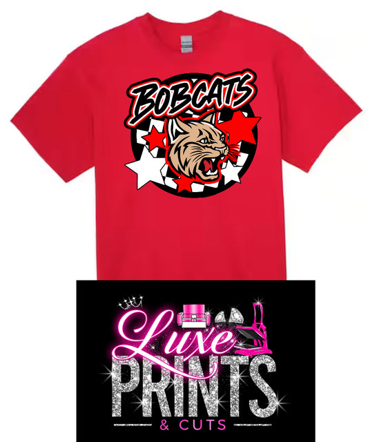Red & White Stars Bobcats