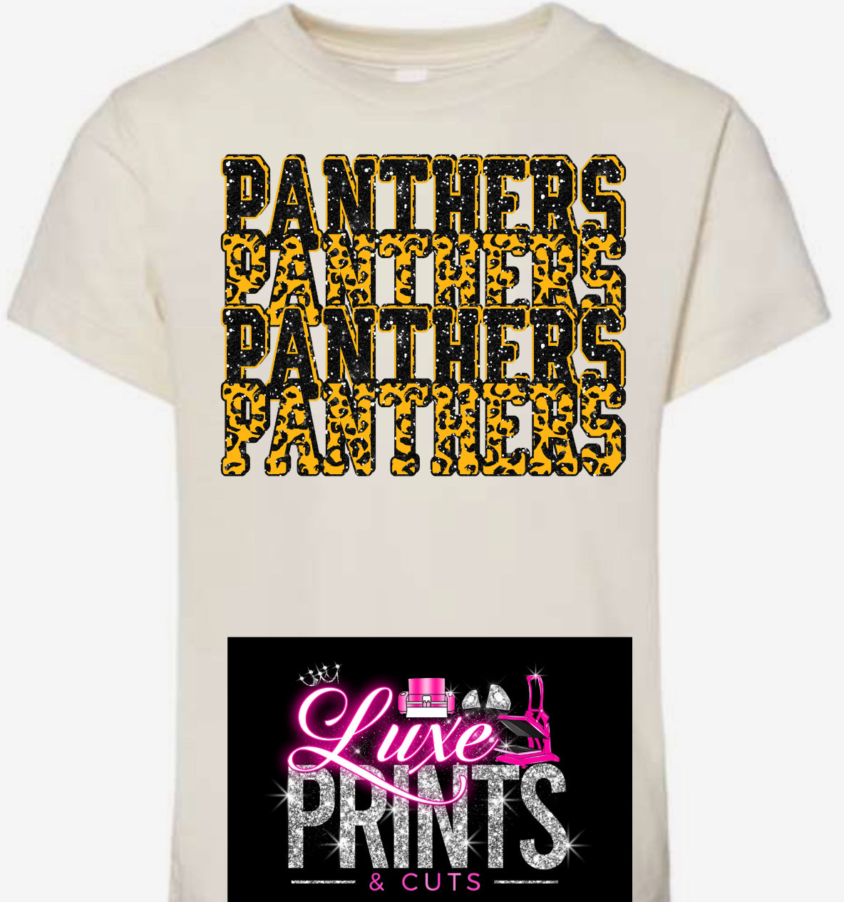 Glitter Effect Panthers
