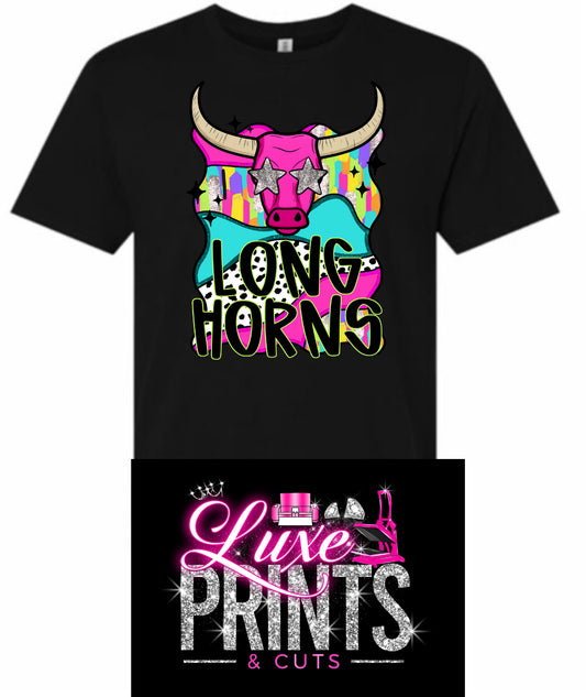 Pink Skull Longhorn