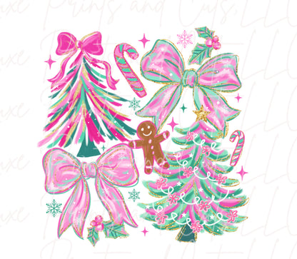 Christmas Brushstroke(TRANSFER ONLY)