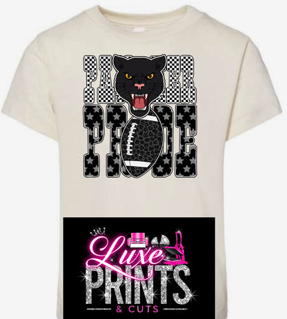 Checkered & Stars Panther Pride