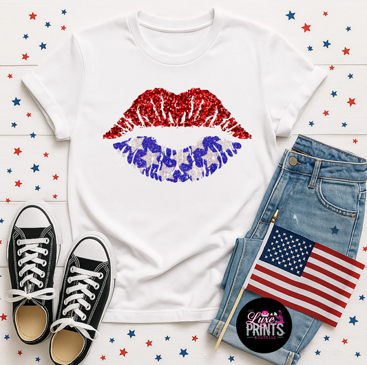Glitter Effect Lips