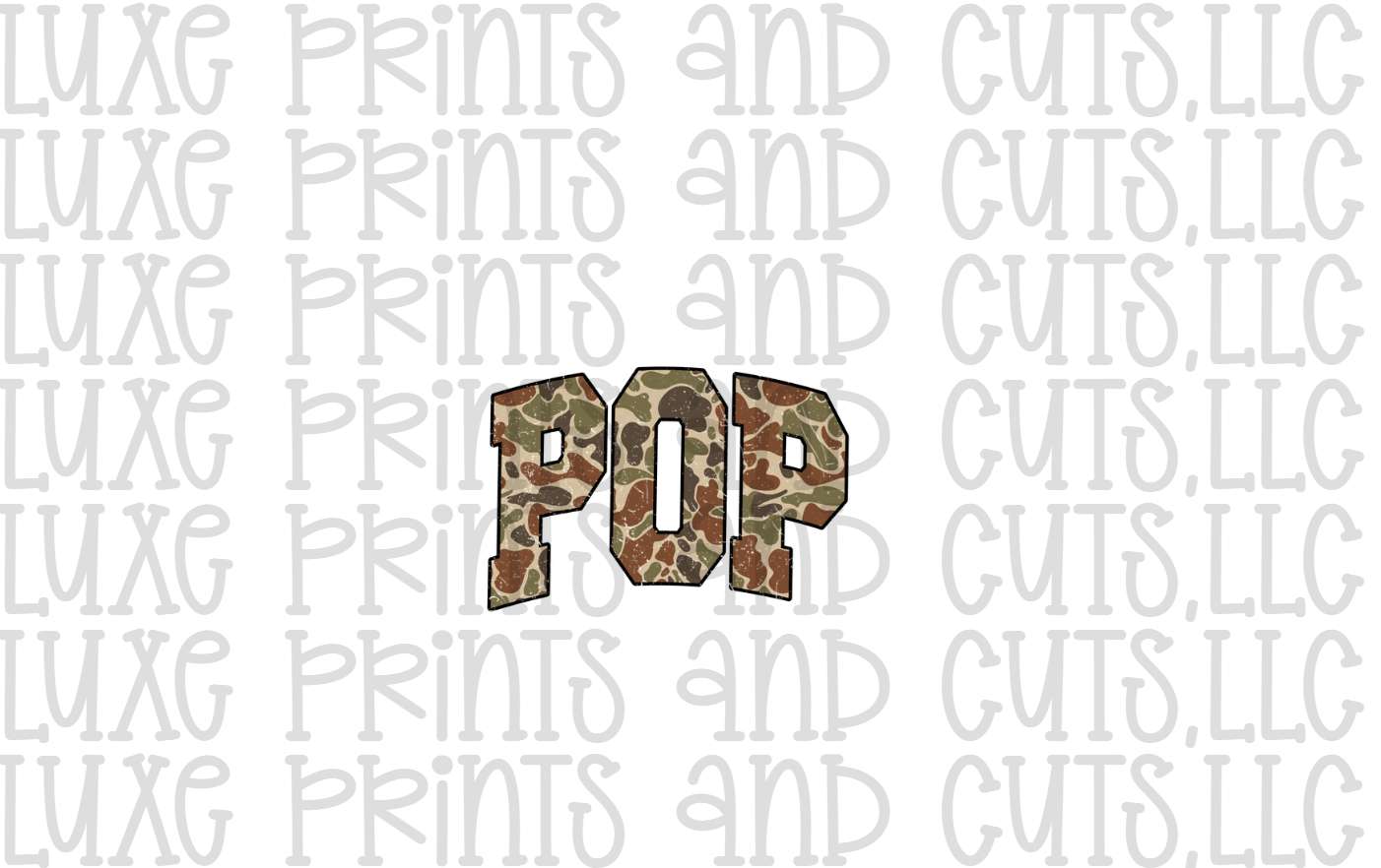 Camo Grandpa Variations (TRANSFER ONLY)