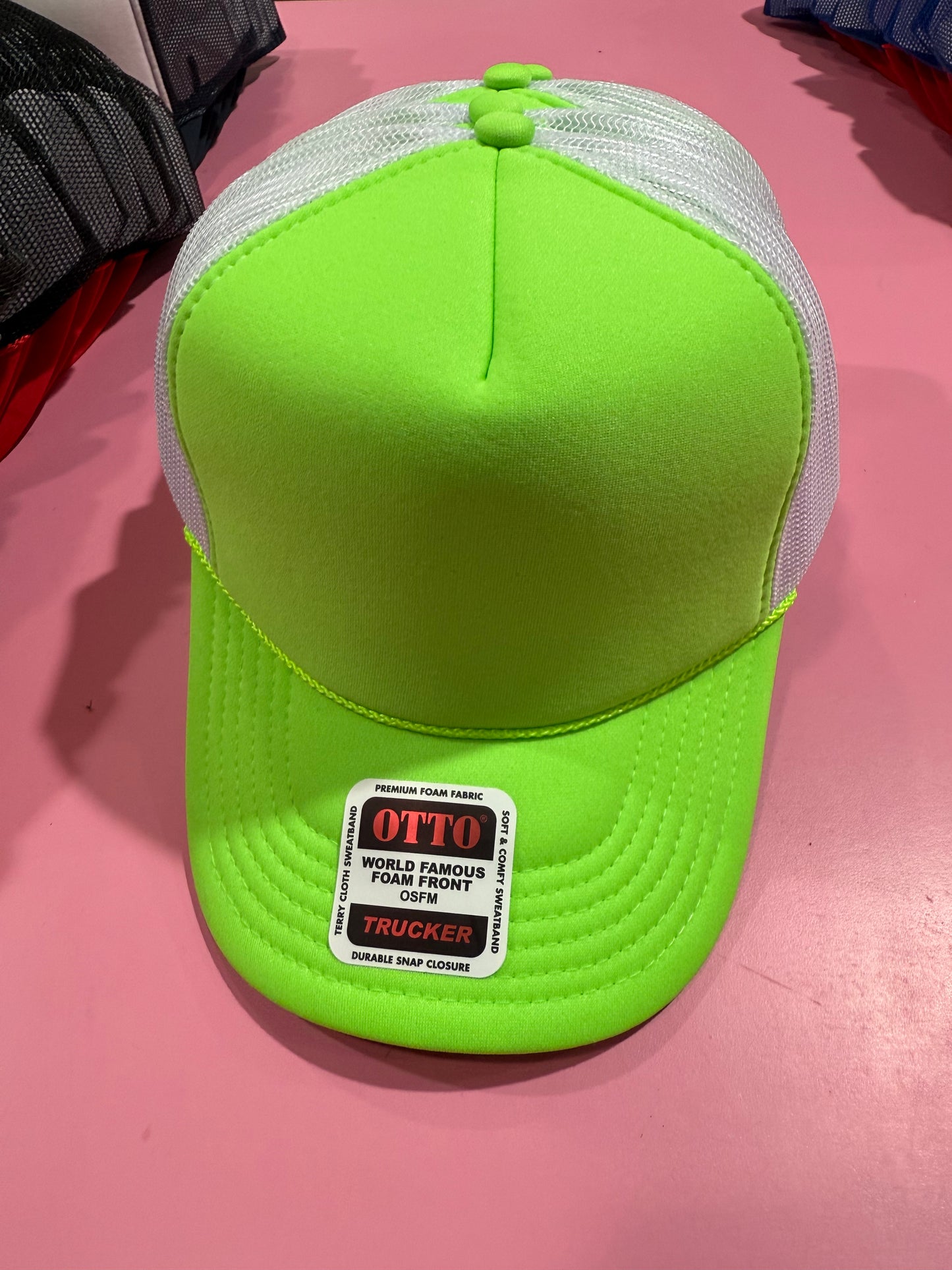 Lime green front Otto