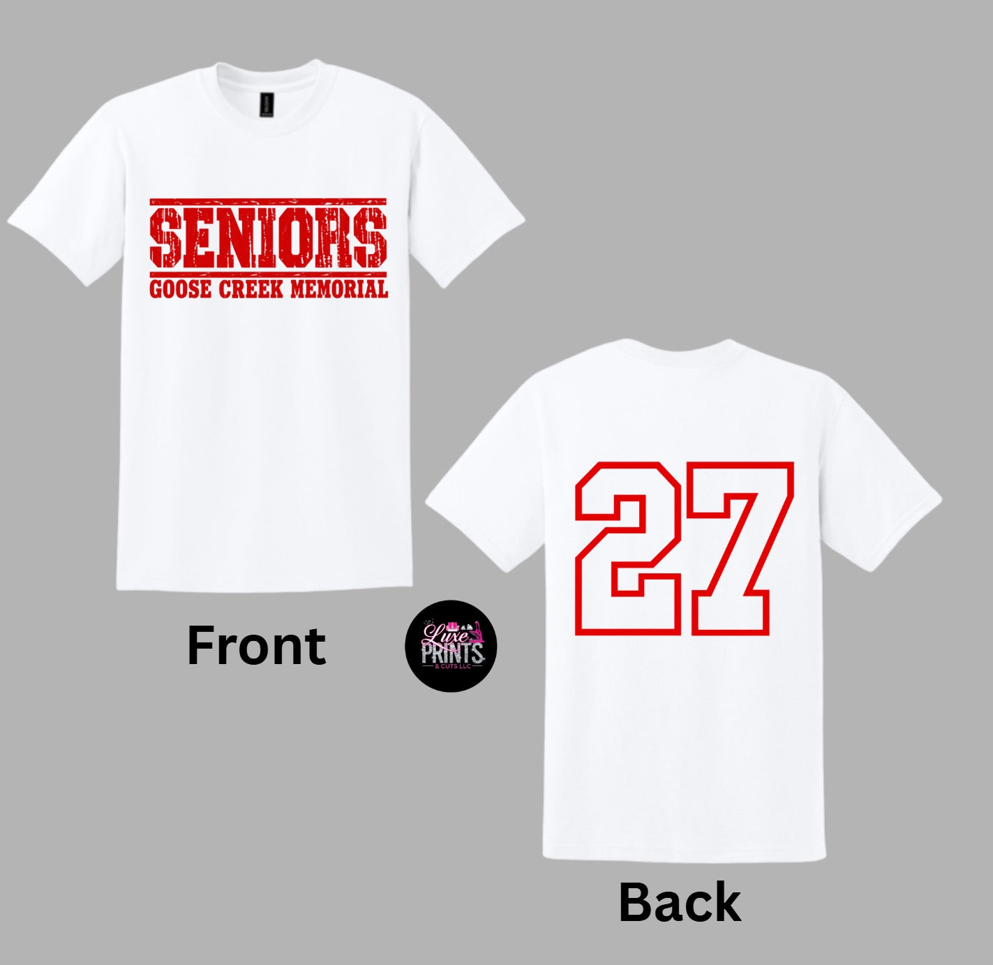 GCM Senior Shirts