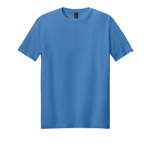 Iris Blue Gildan Shirt