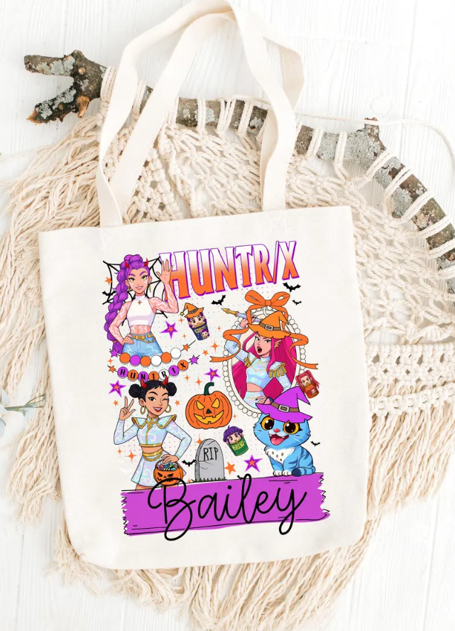 Personalized Kpop Trick or Treat Bag