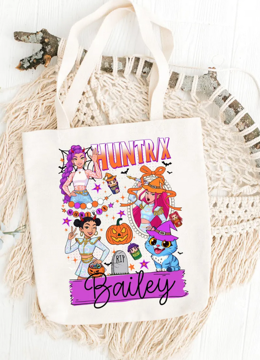 Personalized Kpop Trick or Treat Bag
