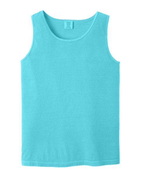 Lagoon Blue Comfort Color Tank Top