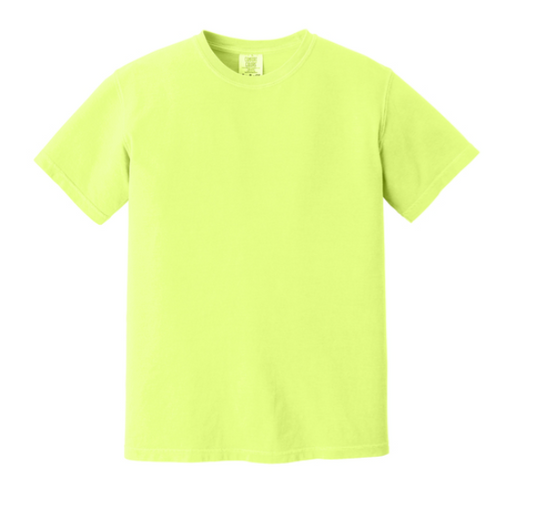 Neon Lemon Comfort Color Shirt
