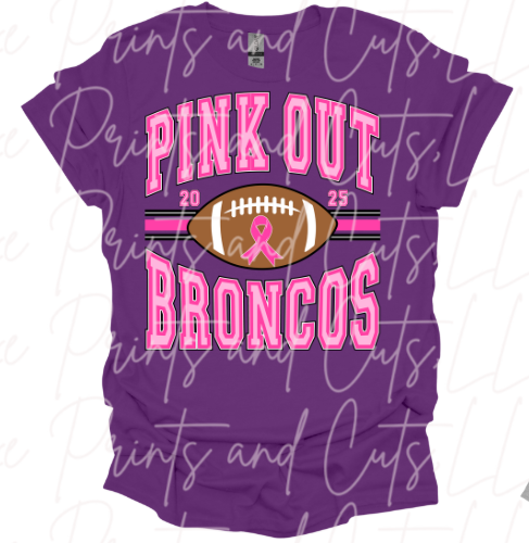 Pink out Broncos