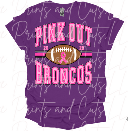 Pink out Broncos