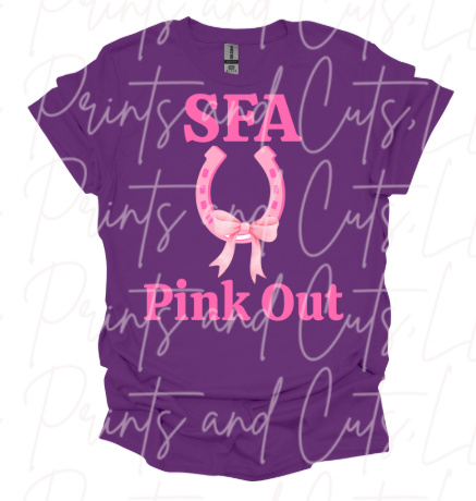 SFA Pink Out Horseshoe