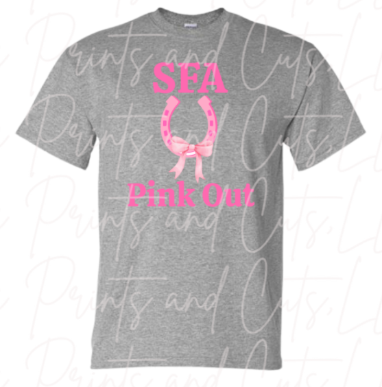 SFA Pink Out Horseshoe