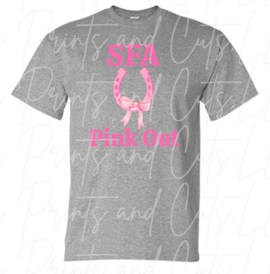 SFA Pink Out Horseshoe