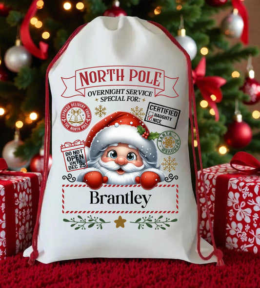 Personalized Santa Sacks