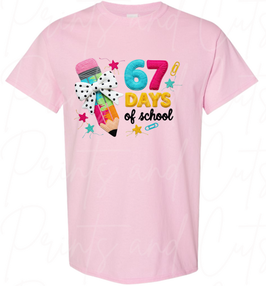 Crochet 67 Days of School