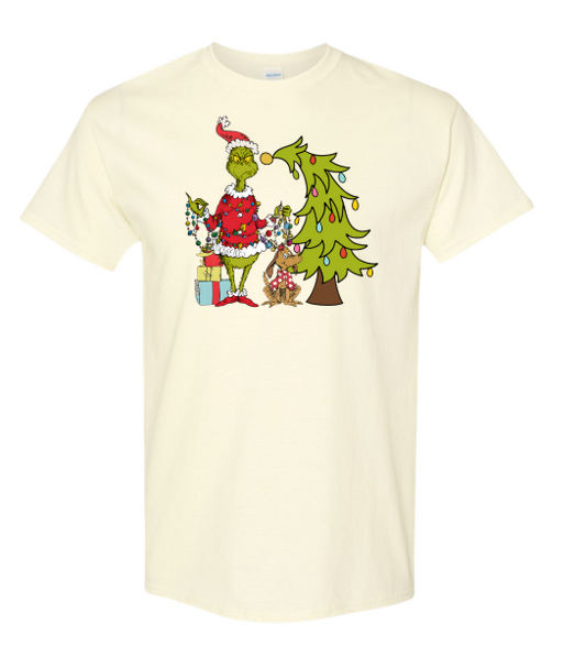 Grinch and Max Christmas Tree