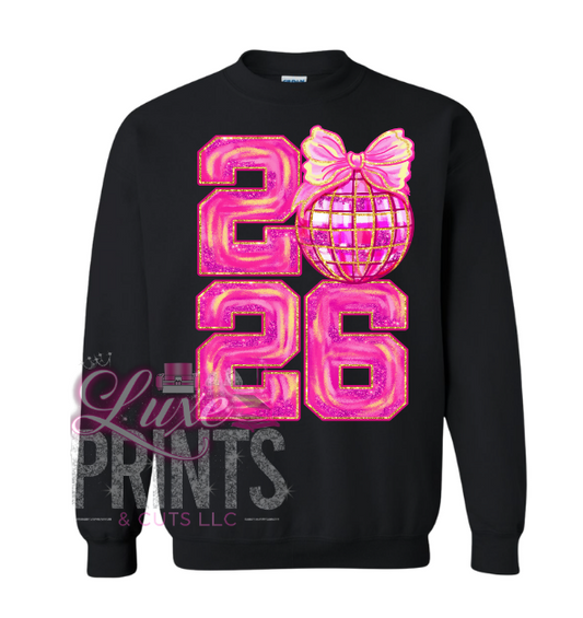 2026 Brushstroke & New Year Ball