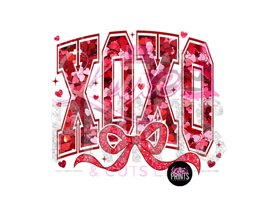 XOXO DTF Transfer (TRANSFER ONLY)