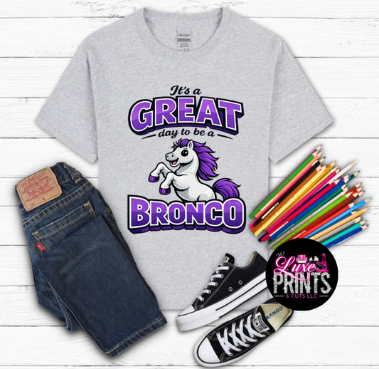 It's A great day to be a bronco (Colbert Field trip)