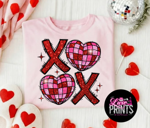 Glitter Affect XOXO Disco