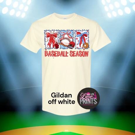 Baseball Season Coquette Baseball