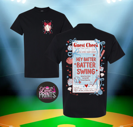 Guest Check Hey Batter Batter