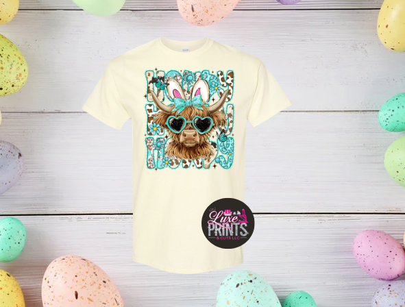 Howdy Cool Highland Bunny