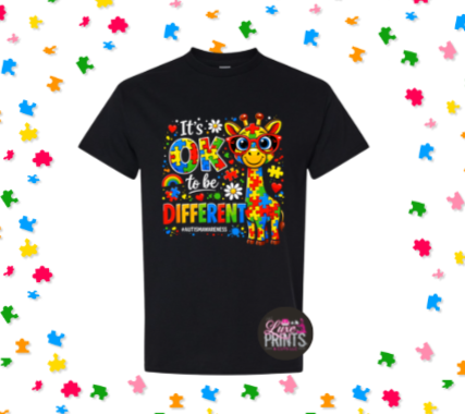 It's ok to be different Giraffe