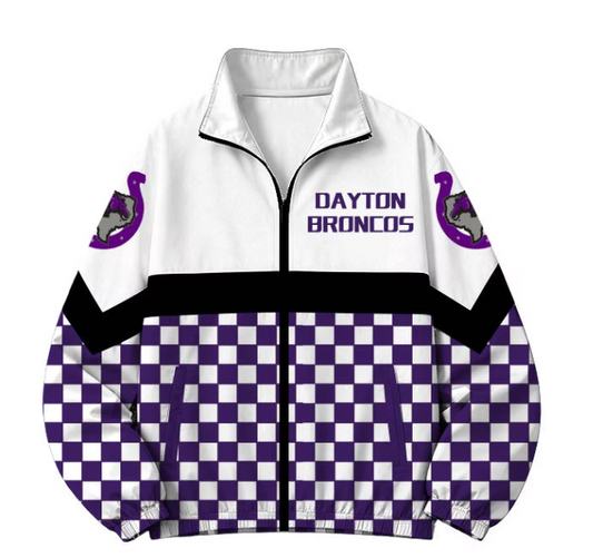Pre -Order Adult Full Zipper Windbreakers