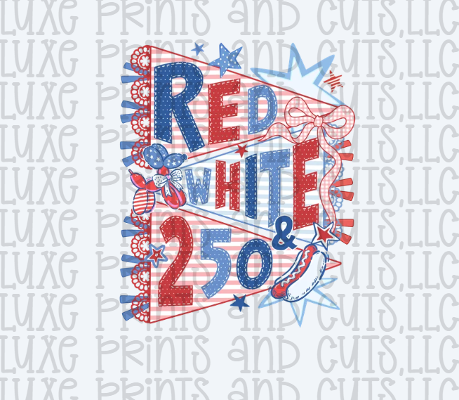Red, White & 250 (TRANSFER ONLY)