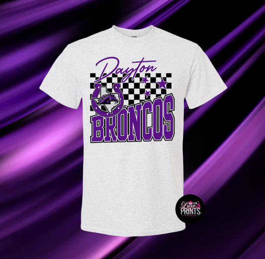 Checkered Broncos