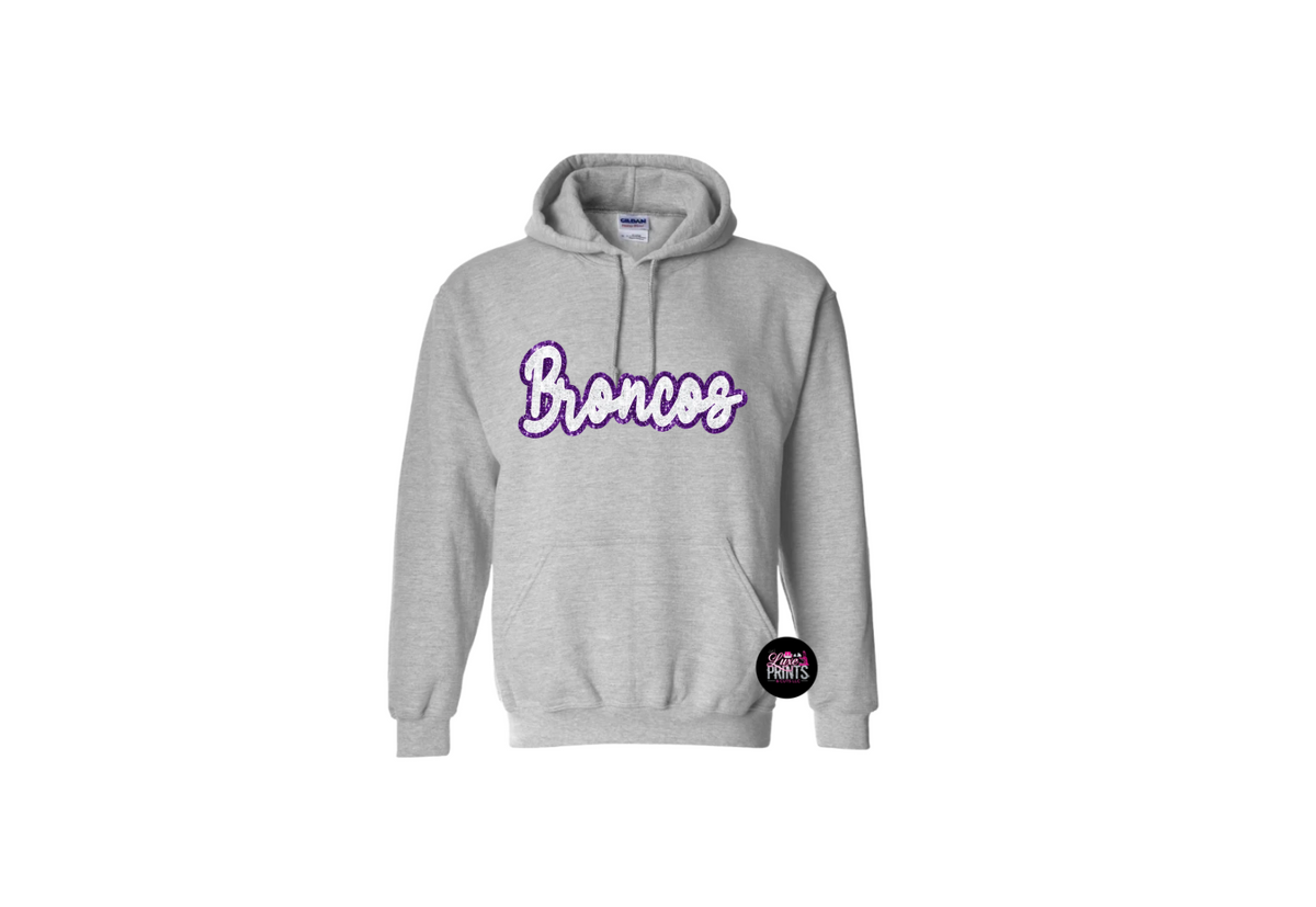 Bronco Outlined