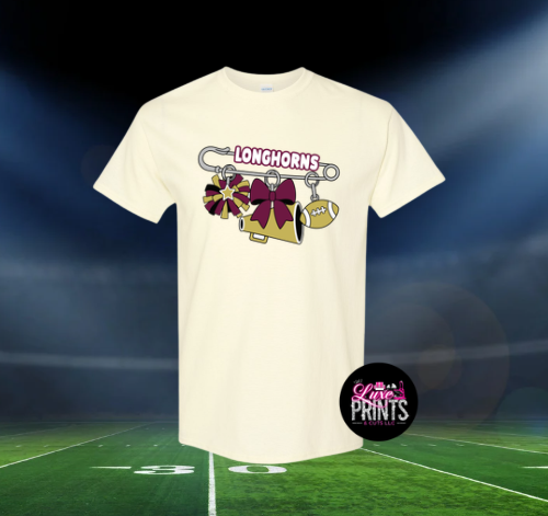Tarkington Cheer Safety Pin