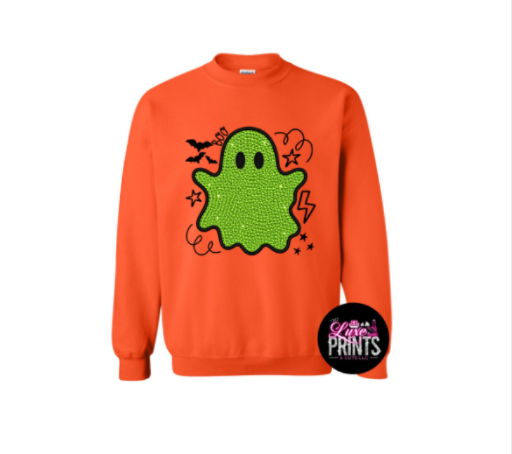 Cute Green Ghost