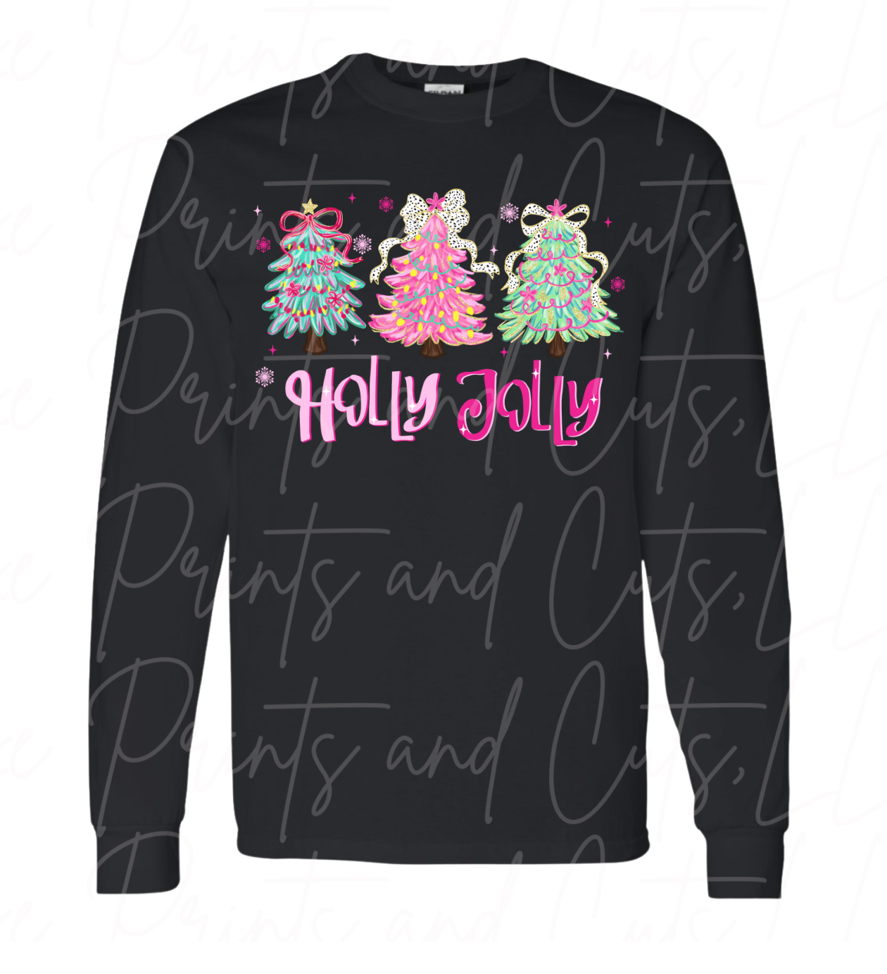 Holly Jolly Brush Stroke