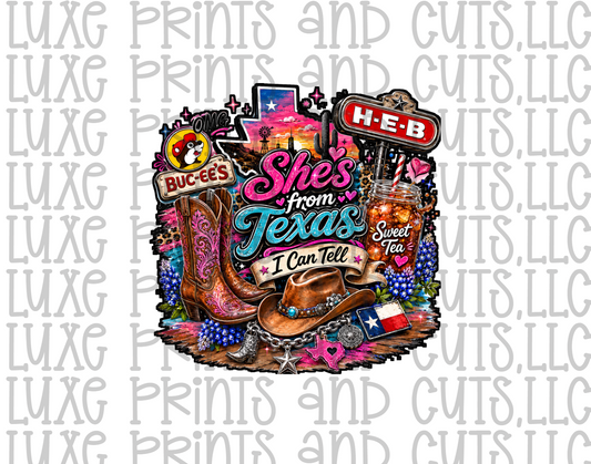 She's from Texas (TRANSFER ONLY) SALE