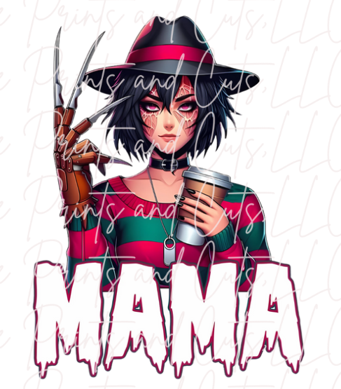 Short Hair Freddy MaMa (TRANSFER ONLY)