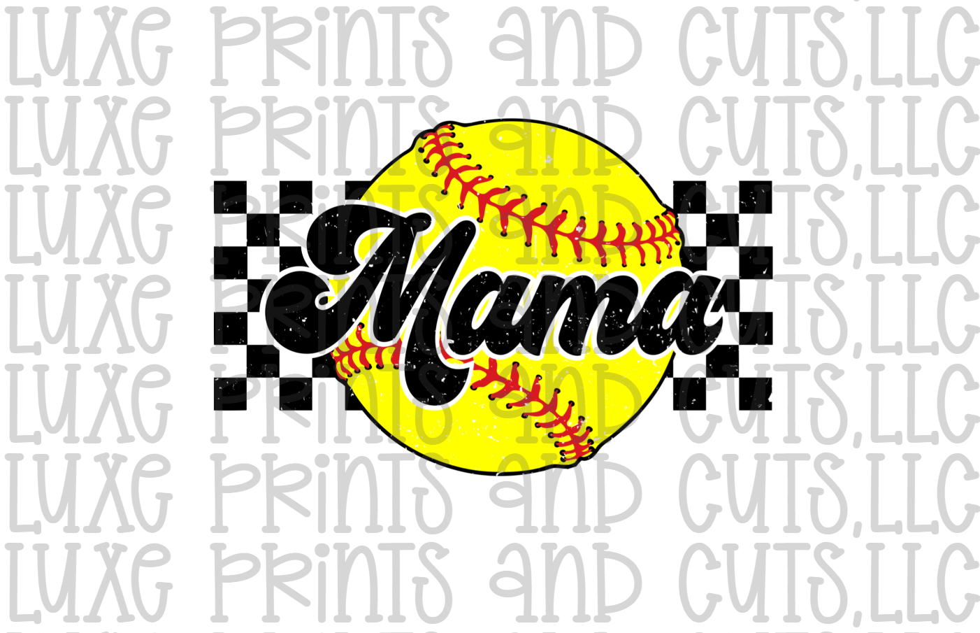 Checkered Mama Softball (TRANSFER ONLY)