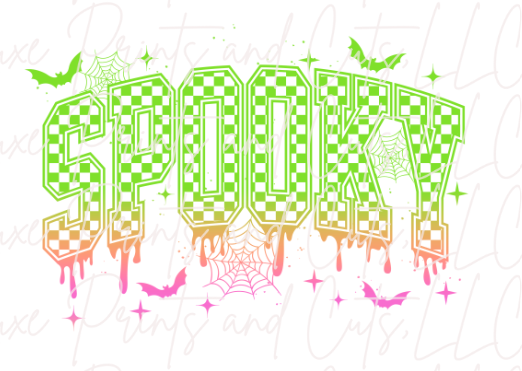 Spooky Drip Halloween (TRANSFER ONLY)