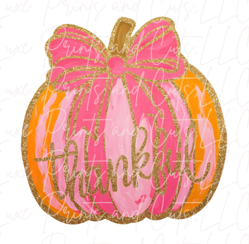 Thankful Pumpkin (TRANSFER ONLY)