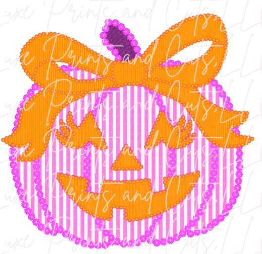 Trendy Purple Pumpkin (TRANSFER ONLY)
