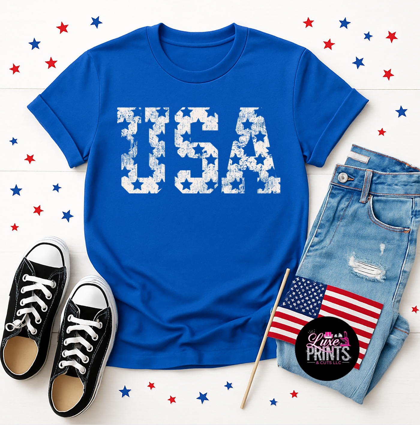 Star USA Text