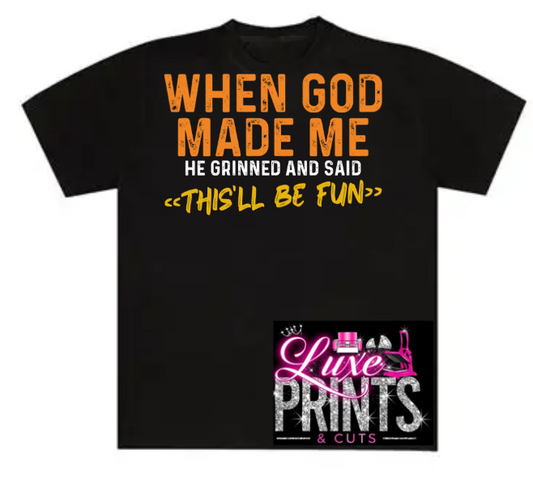 When God Made Me