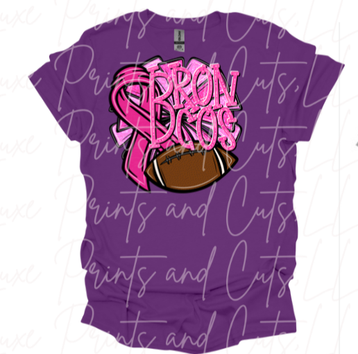 Cheer and Football Broncos Football